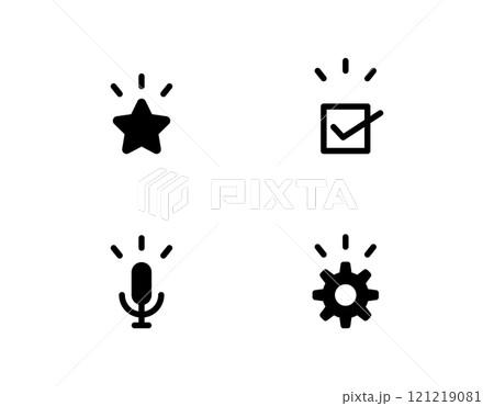 ミニ　アイコン　セット 121219081