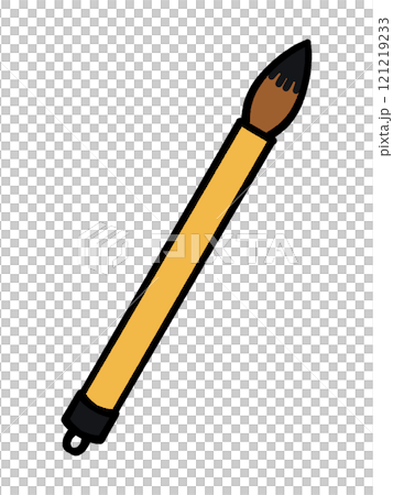 習字の太筆イラスト素材 121219233