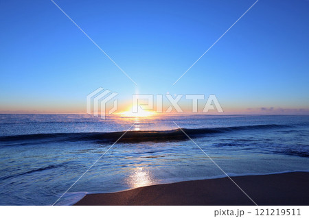 久慈浜海岸の日の出 12月中旬 茨城県 久慈浜海岸の日の出 12月中旬 茨城県 121219511