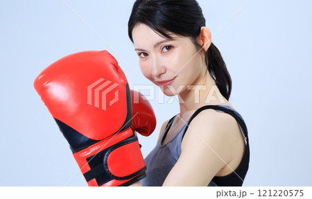 女性ボクサーのイメージ 女性ボクサーのイメージ 121220575