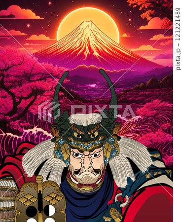 富士山と武田信玄 121221489