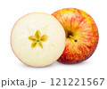 Top view apple isolated on white clipping path 121221567