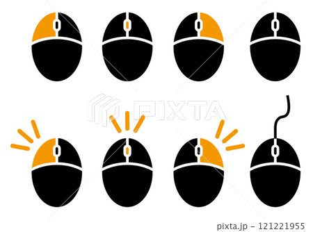 マウス クリック アイコン マウス クリック アイコン 121221955