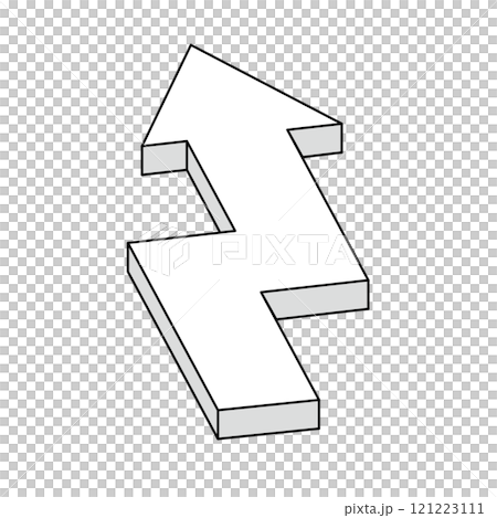 Isometric_Simple and easy-to-use three-dimensional arrows Isometric_Simple and easy-to-use three-dimensional arrows 121223111