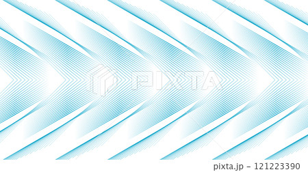 Abstract blue linear arrows geometric tech background 121223390