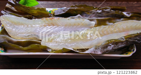 平目の昆布締め 121223862