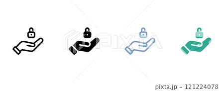Simple vector icon on a theme help, security Simple vector icon on a theme help, security 121224078