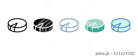 Simple vector icon on a theme graph 121224102
