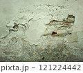 Wall on old building damp make are bacteria or fungus effect to broken brick wall, could be to fix or renovate 121224442