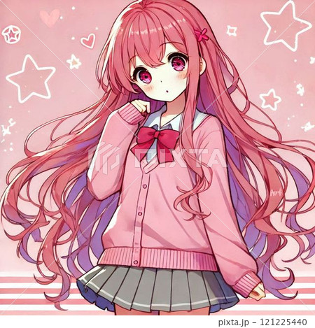 セーラー服を着た可愛い女の子 121225440