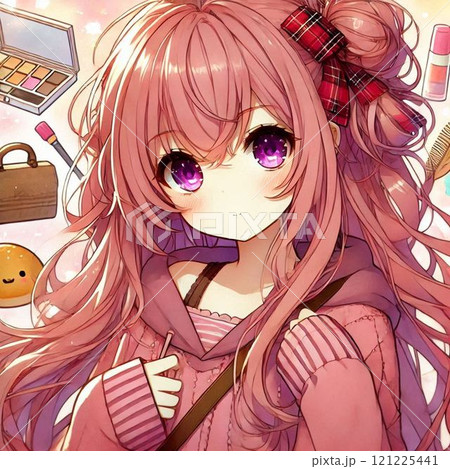 今からデートに行く可愛い女の子 今からデートに行く可愛い女の子 121225441
