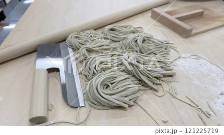 蕎麦打ち教室 そば切り包丁で蕎麦切り 蕎麦打ち教室 そば切り包丁で蕎麦切り 121225719