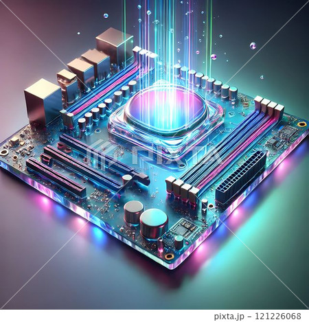 computer motherboard with circuit motherboard 121226068