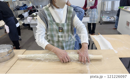 蕎麦を打つ地のし 121226097