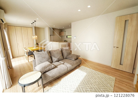 明るいリビングがある新築住宅 121228076