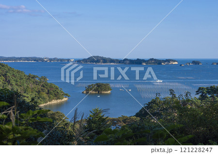 松島のパノラマ風景 松島のパノラマ風景 121228247