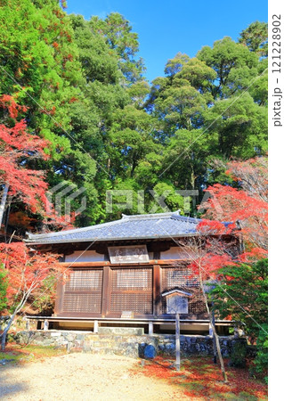 【京都府】高雄山 神護寺参道の紅葉（明王堂） 121228902