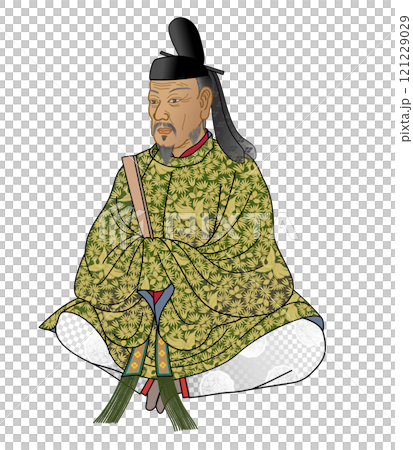 嵯峨天皇插圖 嵯峨天皇插圖 121229029