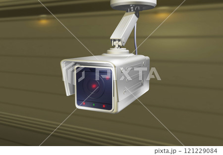 防犯イメージ （防犯カメラ／監視カメラ）3DCG 121229084