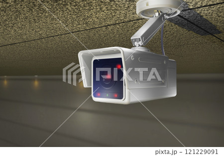 防犯イメージ （防犯カメラ／監視カメラ）3DCG 121229091