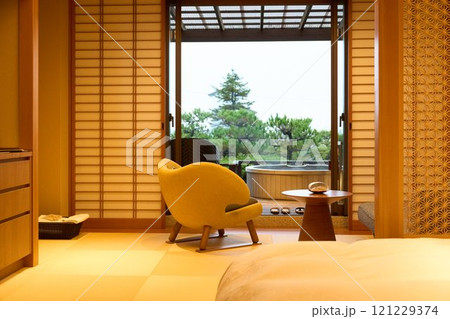 高級旅館の客室　撮影協力・白玉の湯 泉慶 121229374