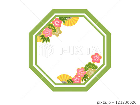 和柄の背景 121230620