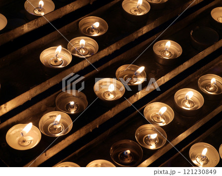 Votive candles Votive candles 121230849