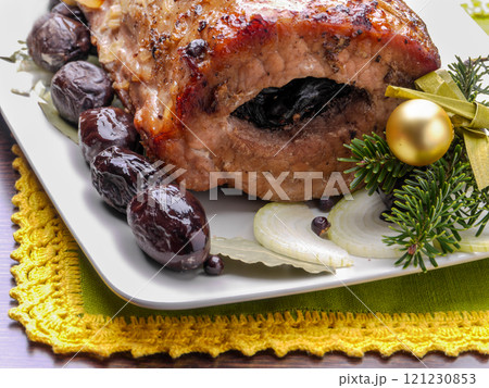 Plum staffed pork loin Plum staffed pork loin 121230853