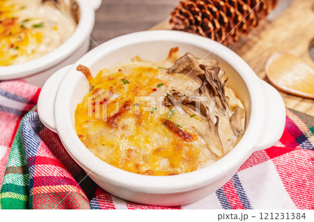 キノコのリゾット 121231384