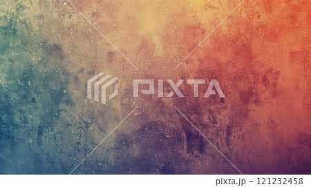 Rich gradient background deep orange blue yellow hues textured artistic 121232458