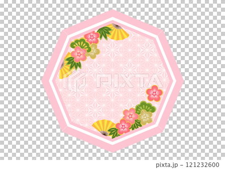 Japanese pattern background 121232600