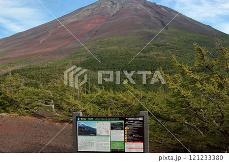 富士山5合目のからの眺め 富士山5合目のからの眺め 121233380