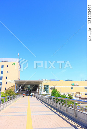 長野県長野市、長野駅東口の風景 121233463