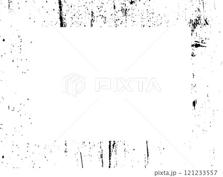 Black and white grunge. Distress overlay texture. Abstract surface dust and rough dirty wall background concept. Distress illustration simply place over object to create grunge effect. Vector EPS10. 121233557