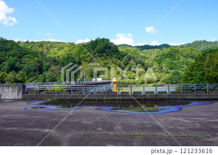 美唄ダム・重力式コンクリートダム 美唄ダム・重力式コンクリートダム 121233616