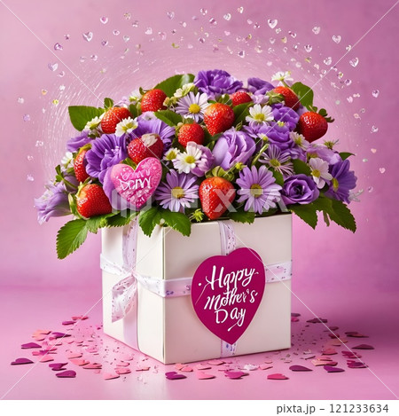 mother, gift, day, celebration, love, affection, fraternity, cake 121233634