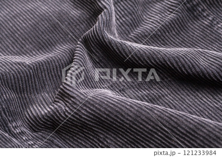 Black ribbed corduroy texture background Black ribbed corduroy texture background 121233984