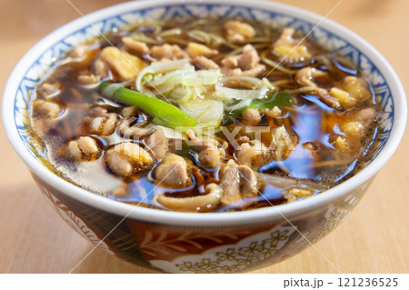 美味しいかしわ蕎麦 121236525