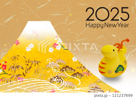 2025年賀状 2025年賀状 121237699