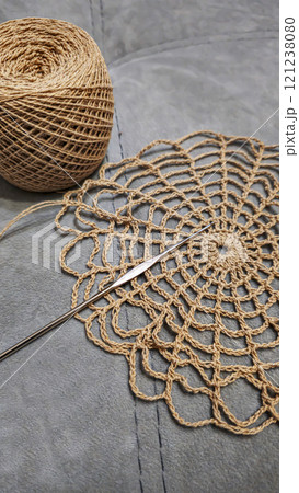 Spider web crochet pattern for napkins and tablecloths. Handmade. Cotton Spider web crochet pattern for napkins and tablecloths. Handmade. Cotton 121238080