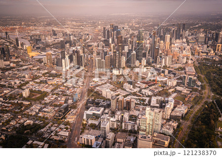 メルボルン　気球からの眺め 121238370