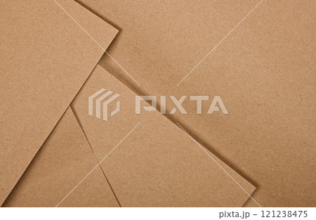 Several sheets of brown paper 121238475