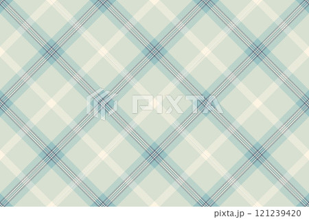 Cosy check textile seamless, oilcloth texture background fabric. Mother tartan plaid pattern vector in white and pastel colors. Cosy check textile seamless, oilcloth texture background fabric. Mother tartan plaid pattern vector in white and pastel colors. 121239420