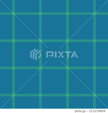 Straight texture background fabric, cute tartan pattern plaid. Net vector seamless check textile in cyan and teal colors. Straight texture background fabric, cute tartan pattern plaid. Net vector seamless check textile in cyan and teal colors. 121239664