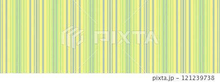 Figure stripe background fabric, free vector vertical textile. Rectangle texture lines seamless pattern in yellow and green colors. 121239738