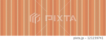 Minimal vertical fabric seamless, identity pattern textile texture. Grand lines background stripe vector in orange and light colors. Minimal vertical fabric seamless, identity pattern textile texture. Grand lines background stripe vector in orange and light colors. 121239741