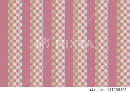 Rrade lines textile stripe, canvas seamless vertical pattern. Jug fabric texture vector background in red and light colors. Rrade lines textile stripe, canvas seamless vertical pattern. Jug fabric texture vector background in red and light colors. 121239805