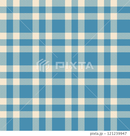 Plaid check pattern. Seamless fabric texture. Tartan textile print. Plaid check pattern. Seamless fabric texture. Tartan textile print. 121239947