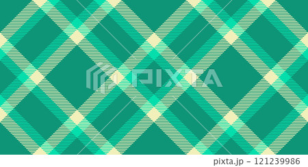 Relax seamless plaid pattern, irish check vector textile. Pastel fabric tartan background texture in teal and light colors. Relax seamless plaid pattern, irish check vector textile. Pastel fabric tartan background texture in teal and light colors. 121239986