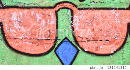 Street wall graffiti, urban art Street wall graffiti, urban art 121241312